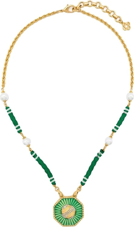 Casablanca tennis-pendant chain necklace Divers