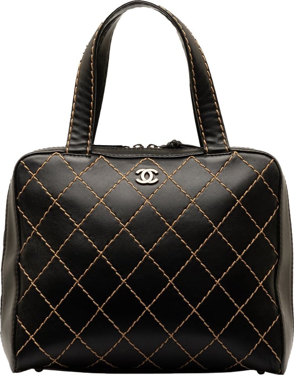 Chanel CC Wild Stitch Handbag Zwart