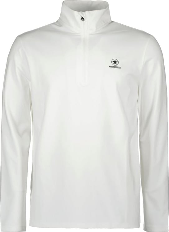 Airforce Sport Basic Zip Pully White Divers
