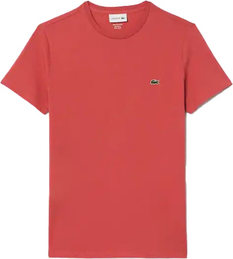 Lacoste T-shirt Km uni Roze