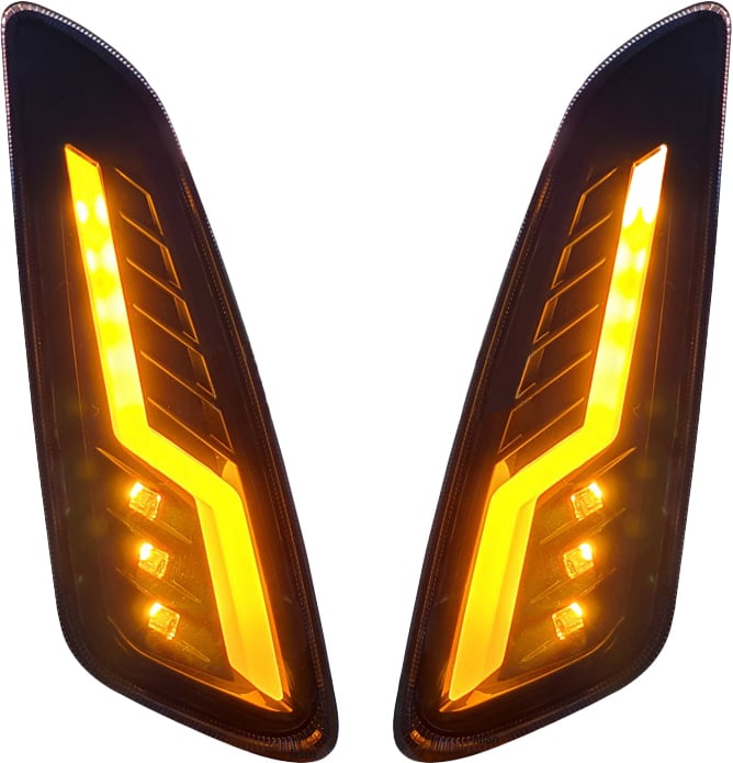 Vespa Level 10 Led knipperlichtset achter Neutraal