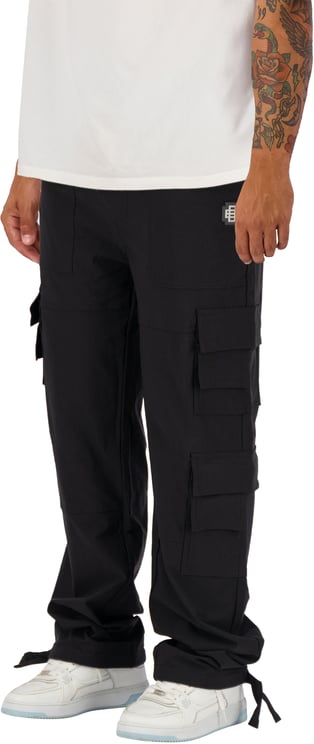 Black Bananas Monogram Tech Cargo Pants Zwart