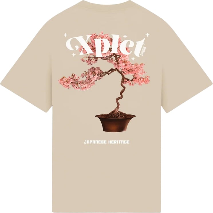 XPLCT Studios Bonsai T-Shirt Beige