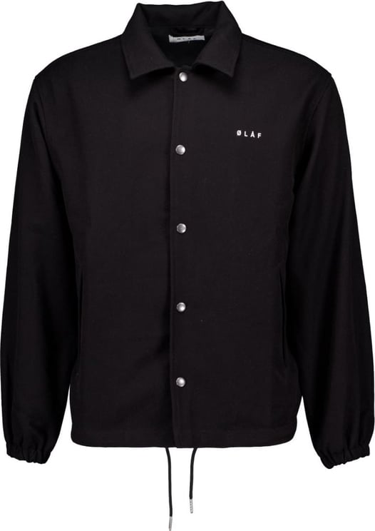 ØLÅF Coach jacket jackets zwart Zwart