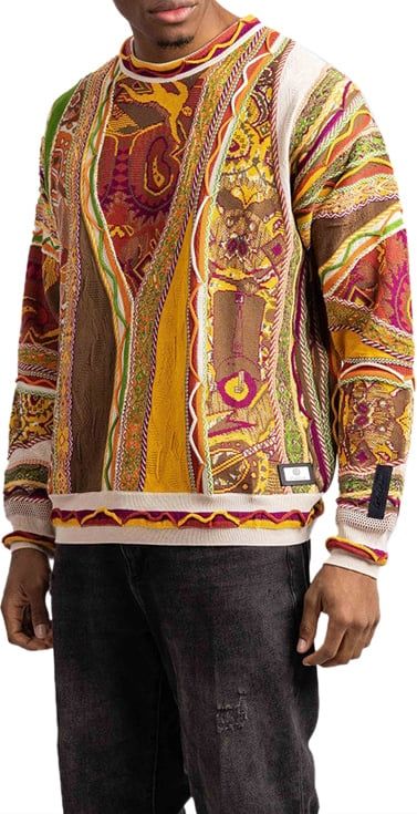 Carlo Colucci C11716 771 Sweater Heren Beige