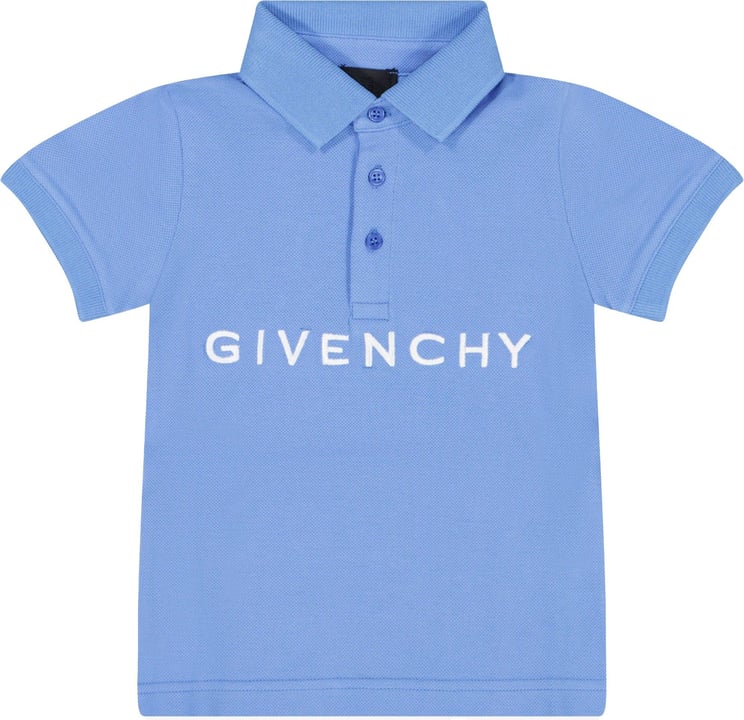 Givenchy Givenchy Baby Jongens Polo Blauw Blauw