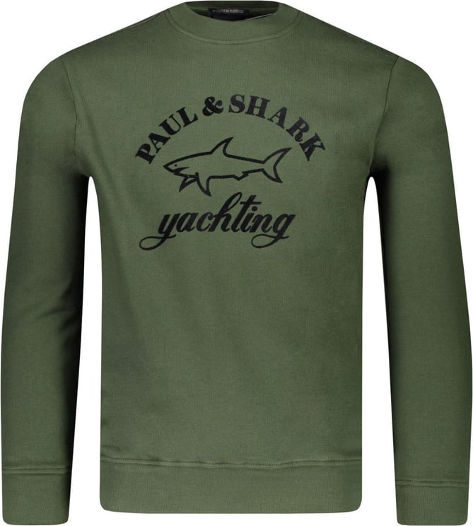 Paul & Shark Sweater Groen Groen