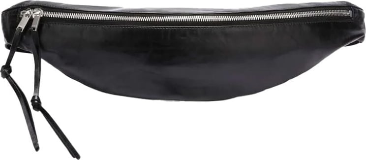 Jil Sander smooth-grain leather belt bag Zwart