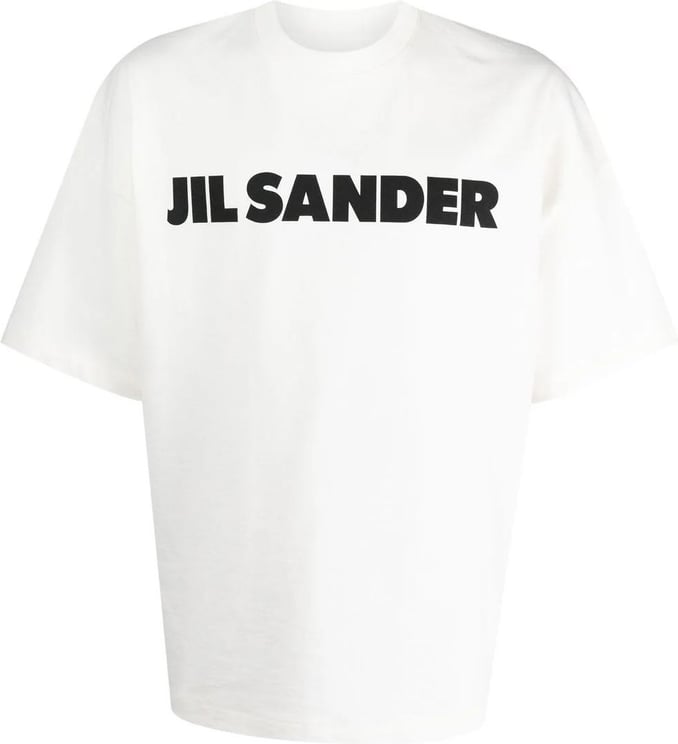 Jil Sander logo-print cotton T-shirt Wit
