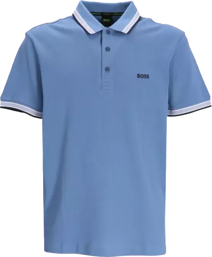 Hugo Boss Boss T-shirts And Polos Blue Blauw