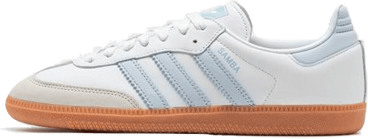 Adidas Adidas Samba OG White Halo Blue Gum Wit