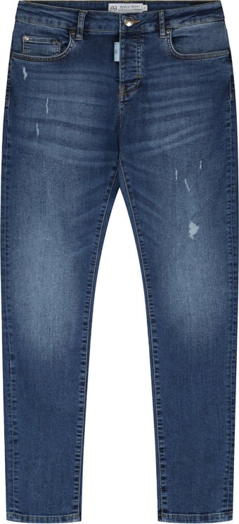 AB Lifestyle Slim-Fit Denim Jeans | Dark Blue Blauw
