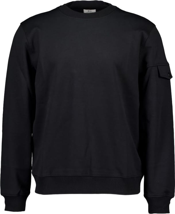 Woolrich Light fleece sweaters zwart Zwart