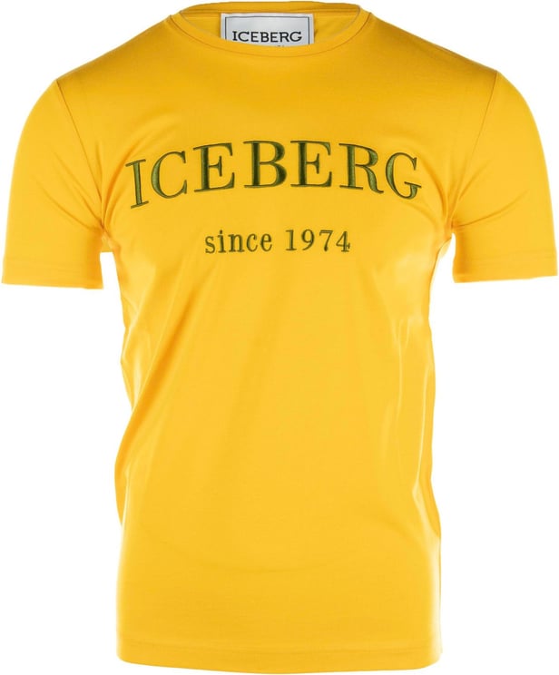 Iceberg t-shirts geel Geel