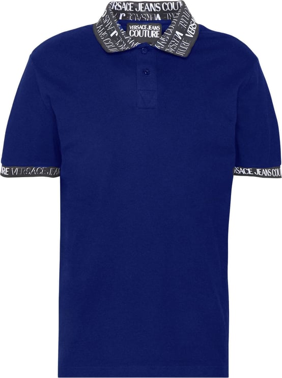 Versace Jeans Couture Polos Blauw 73gagt07 Cj01t 259 Blauw