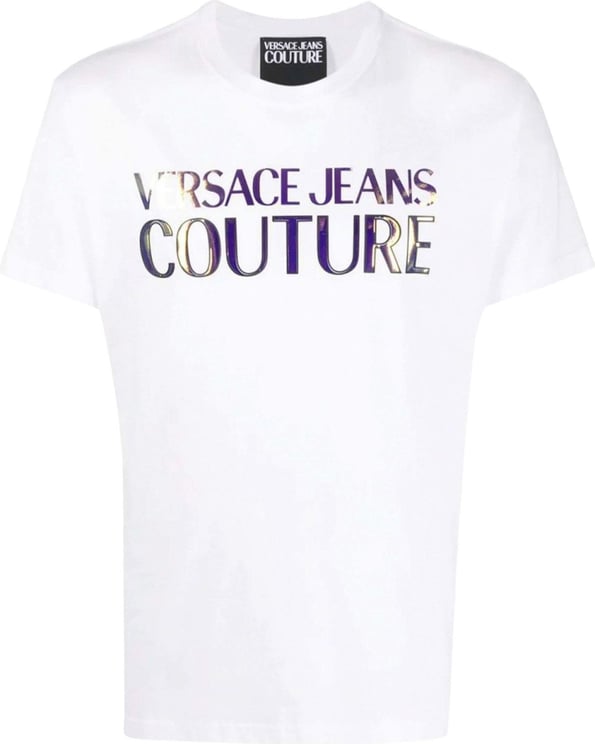 Versace Jeans Couture T-shirts Wit 74gahg06 Cj00g G03 Wit
