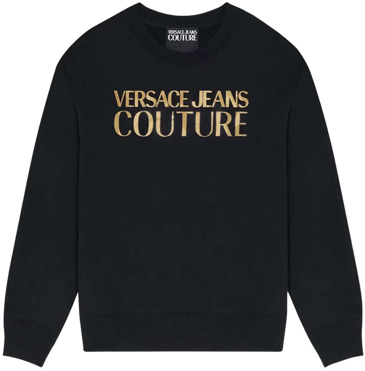 Versace Jeans Couture sweaters zwart Zwart