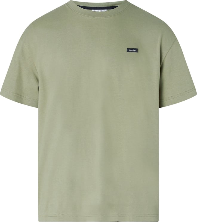 Calvin Klein t-shirts khaki Groen