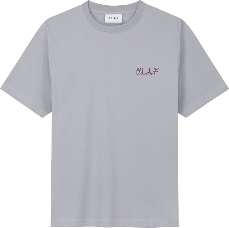 ØLÅF Waves tee t-shirts lila Paars