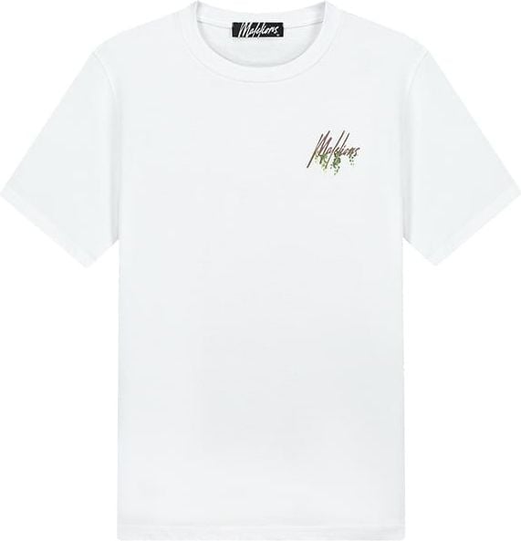 Malelions Malelions Men Luxury Resort T-Shirt - White Wit
