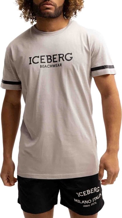 Iceberg Milano T-Shirt Heren Grijs Grijs