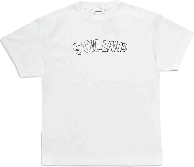 Soulland T-Shirt Kai Roberta Bianca Wit