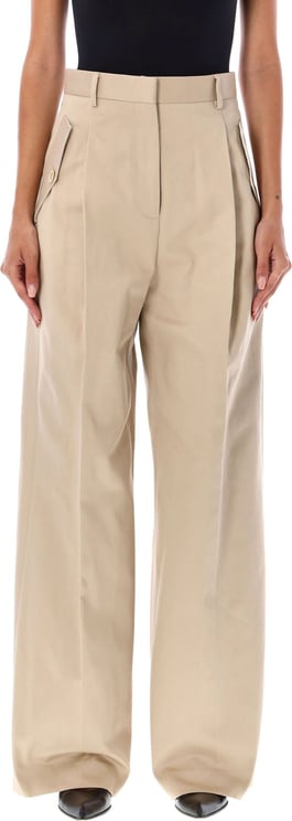 Lanvin FLARED CHINO PANT Beige