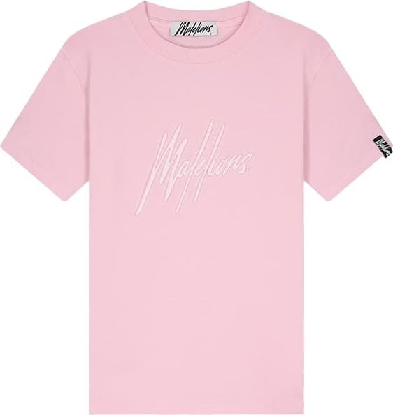 Malelions Malelions Women Essentials T-Shirt - Light Pink Roze