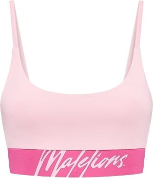 Malelions Malelions Women Captain Top - Light Pink/Hot Pink Roze
