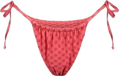 Malelions Malelions Women Tara Monogram Bikini Bottom - Coral/Pink Roze