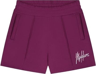 Malelions Malelions Women Kiki Shorts - Grape/Light Pink Paars