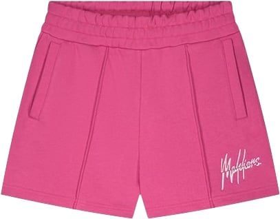 Malelions Malelions Women Kiki Shorts - Hot Pink/Light Pink Roze