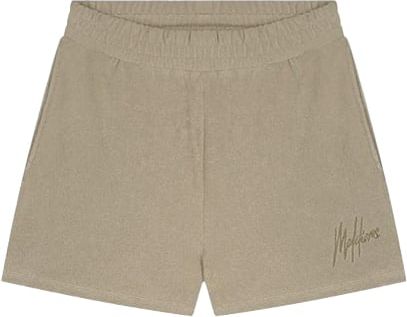 Malelions Malelions Women Terry Paradise Shorts - Taupe Beige