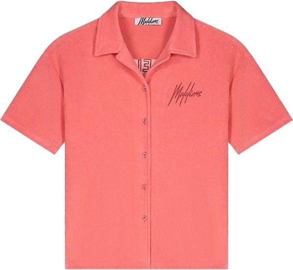 Malelions Malelions Women Terry Paradise Shirt - Coral Roze