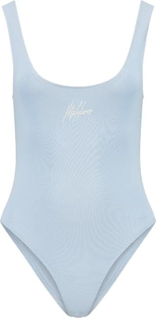 Malelions Malelions Women Resort Bodysuit - Light Blue Blauw