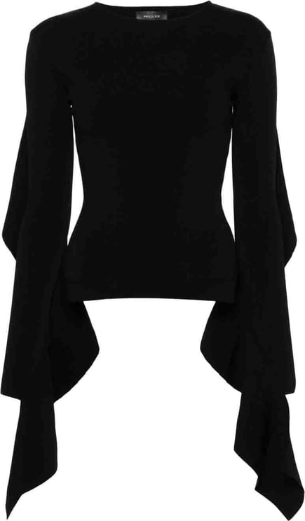 MUGLER Sweaters Black Zwart