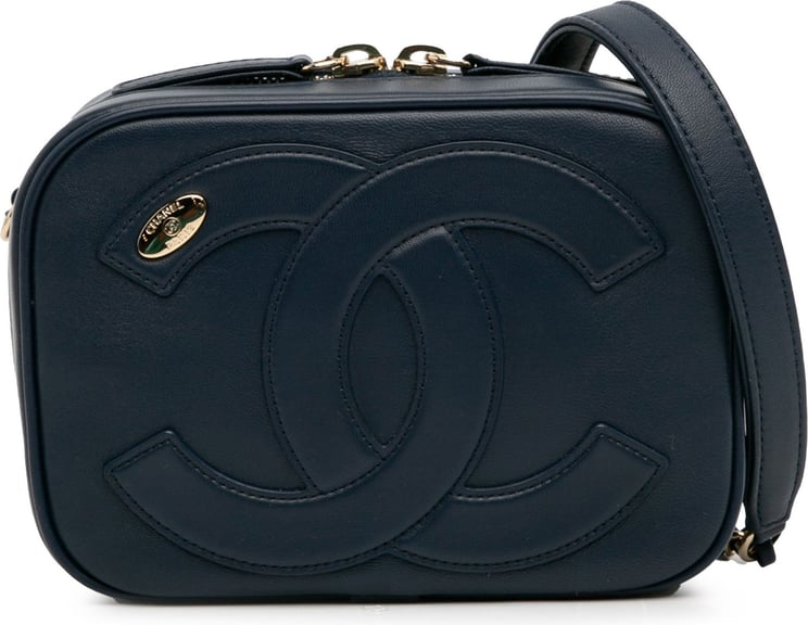 Chanel CC Mania Camera Bag Blauw