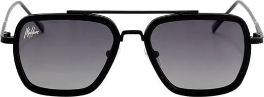 Malelions Malelions Men Abstract Sunglasses - Black Zwart