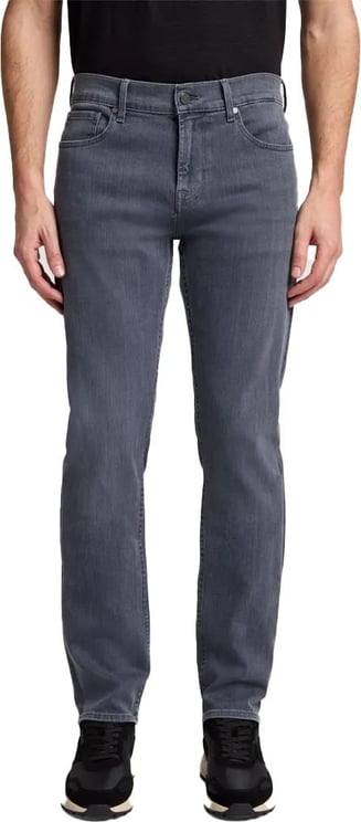 7 For All Mankind Slimmy Tapered Luxe Leveche Grey Grijs