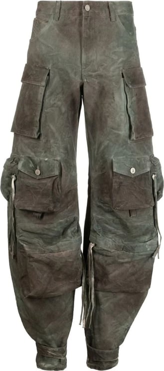 The Attico camouflage cargo jeans Divers