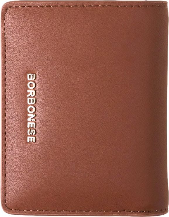 Borbonese Wallet Medium Bruin