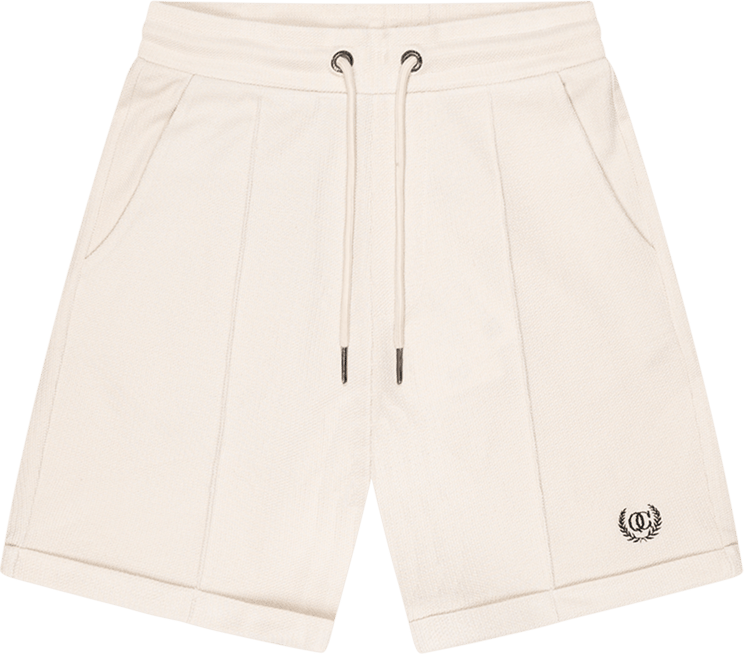 Quotrell Quotrell Couture - Batera Shorts | Taupe/black Beige