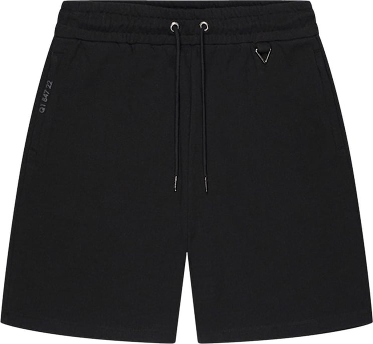 Quotrell Blank Shorts | Black Zwart