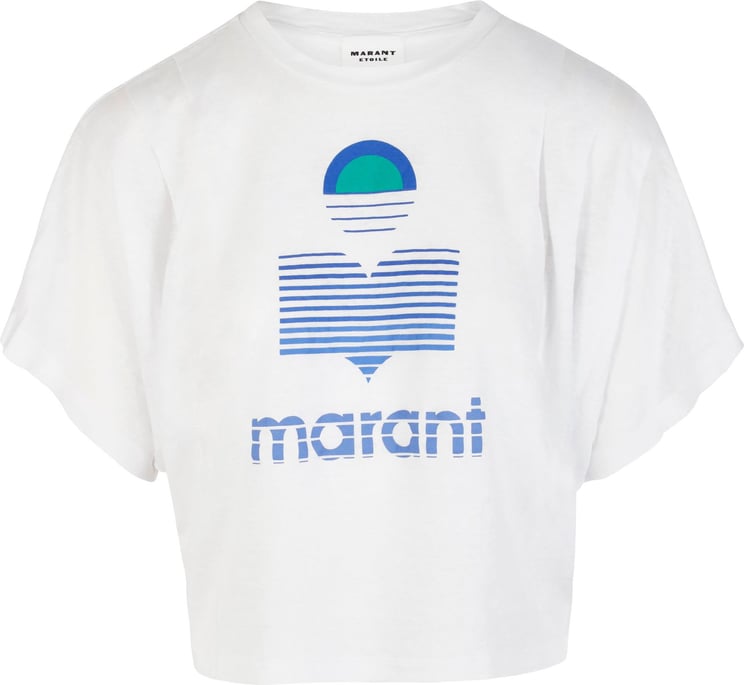 Isabel Marant Marant Etoile Shirts & Tops Kyanza GC 24PTS0048FA B1N11E Wit