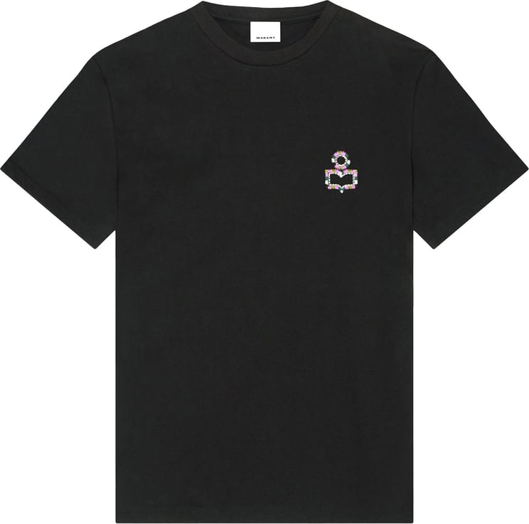 Isabel Marant Marant T Shirts & Polo's Hugo GB 24PTS0149HB B1N02H Zwart