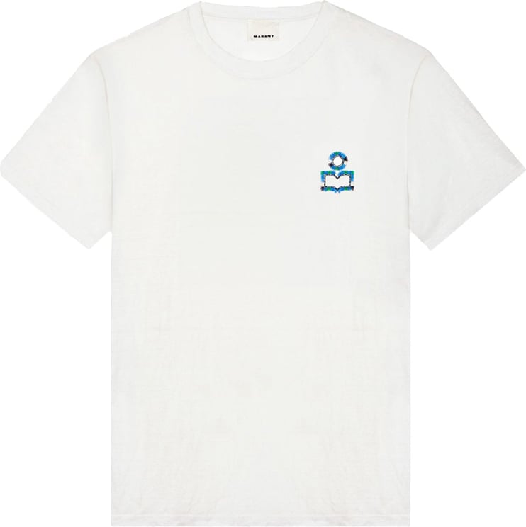 Isabel Marant Marant T Shirts & Polo's Hugo GB 24PTS0149HB B1N02H Wit