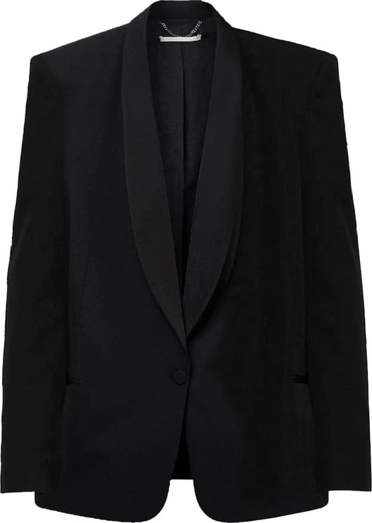 Stella McCartney Shawl Collar Jacket Zwart
