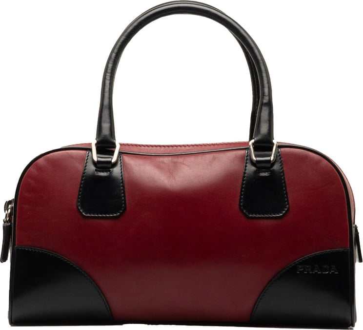 Prada Leather Handbag Rood