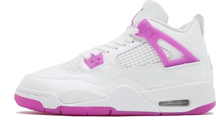 Nike Air Jordan 4 Hyper Violet Wit