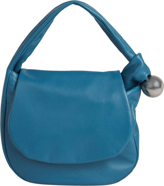Jil Sander Sphere Shoulder Bag Blauw